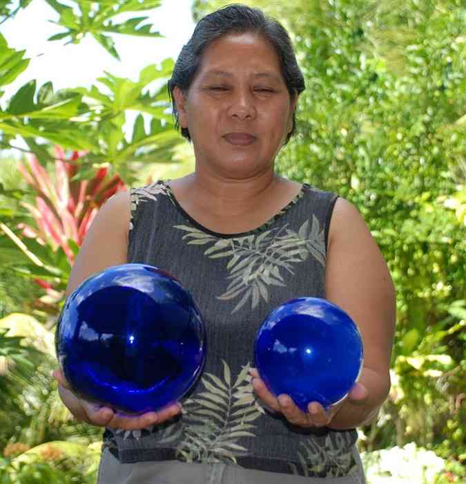 Blue Japanese Fishing Floats