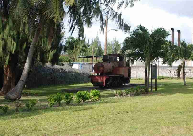 Sugarcane Locomotive at the Sugar Mill