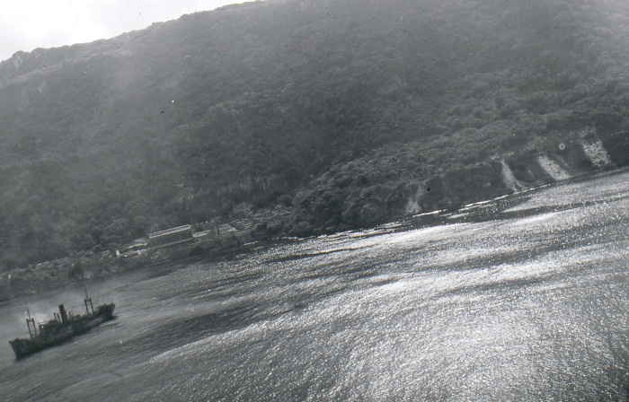 Japanese ship Shoun Maru at anchor